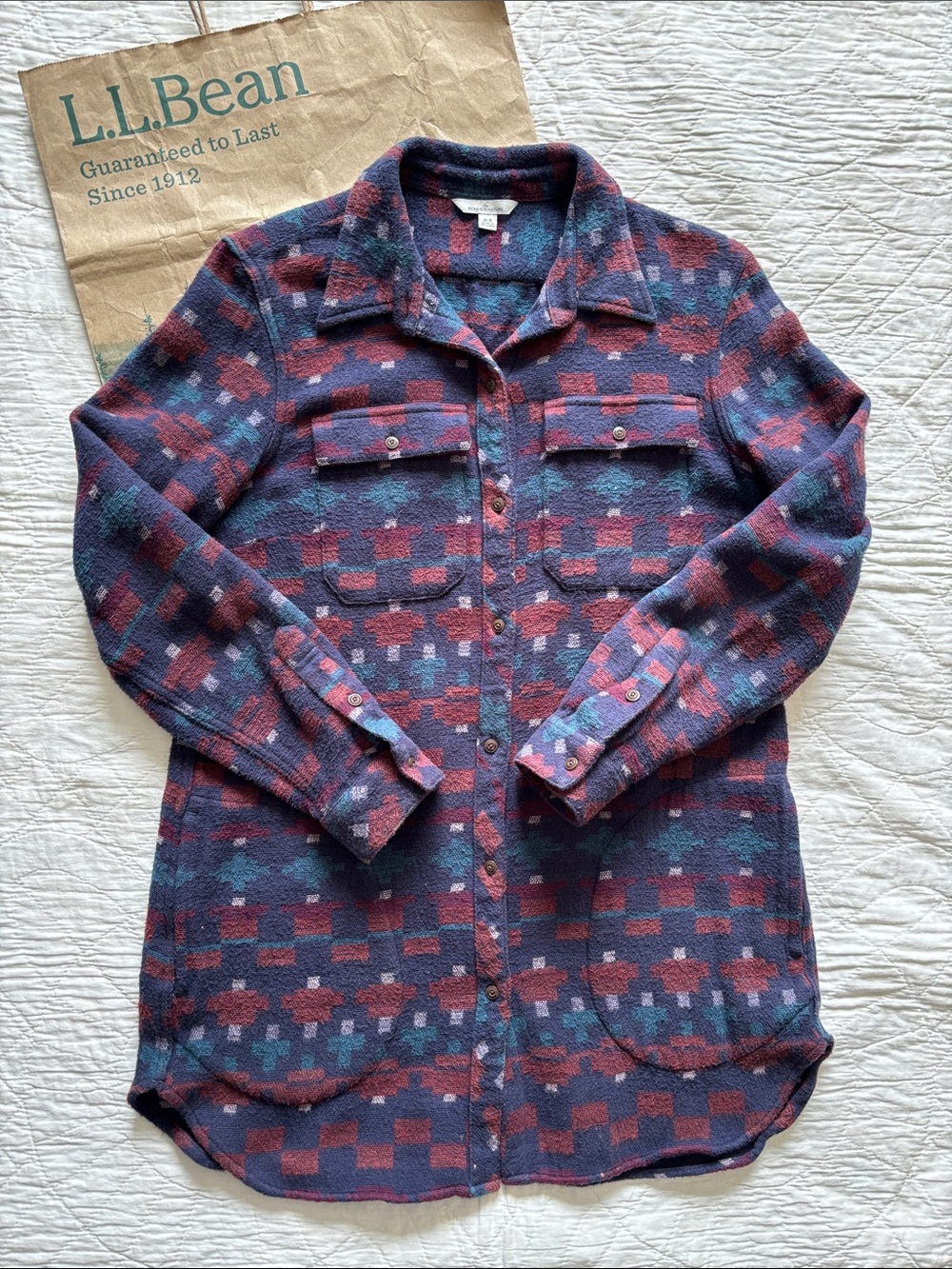 LL Signature Chamois Tunic Shirt